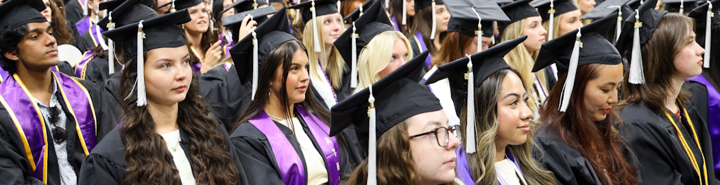 UW Communication graduates at the 2025 graduation ceremony